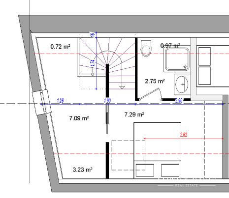 Appartement - 68 m² - 3 pièces