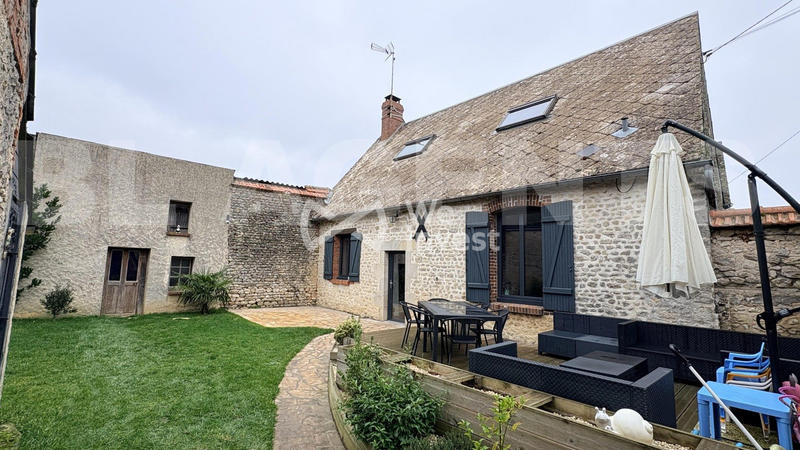 Maison ancienne - 102 m² - 4 pièces