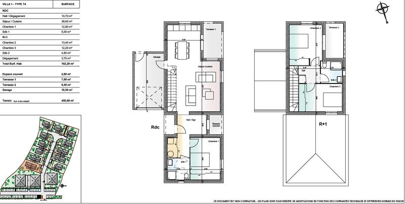 Villa - 102 m² - 4 pièces