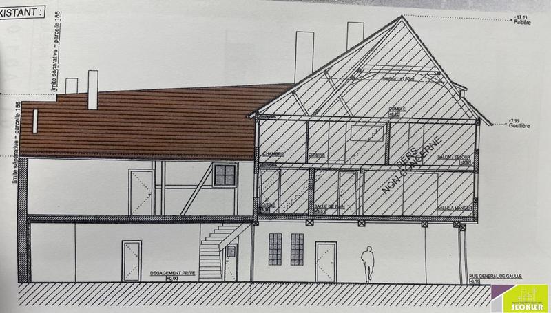 Immeuble - 555 m² - 3 pièces