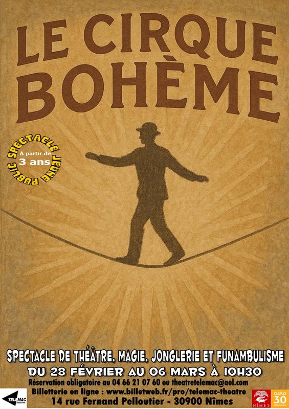 Le Cirque Bohême Théâtre et cirque pour les 3-6 ans