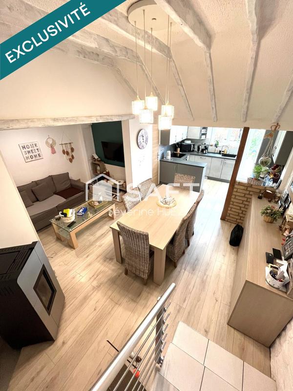 Maison - 80 m² - 4 pièces