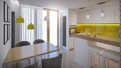 Appartement - 61 m² - 3 pièces