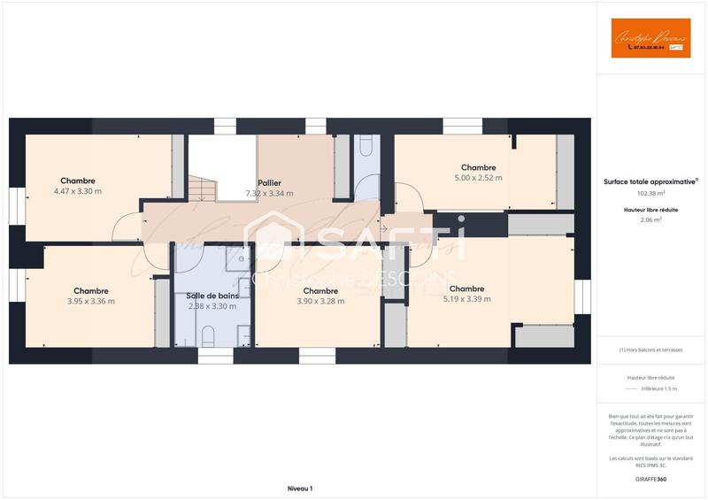 Maison - 190 m² - 9 pièces