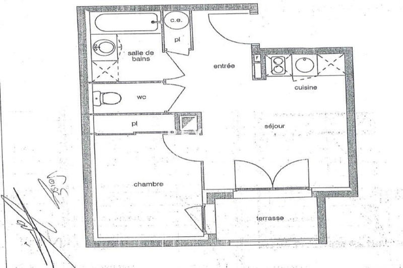 Appartement - 31 m² - 2 pièces