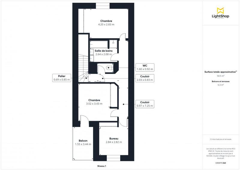 Maison - 90 m² - 4 pièces