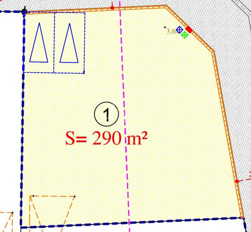 Terrain - 290 m²