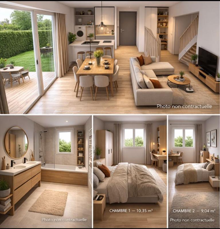 Maison - 80 m² - 4 pièces