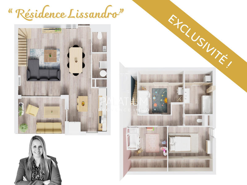 Appartement - 88 m² - 4 pièces