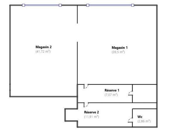 Local commercial - 103 m²