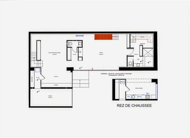 Maison d'architecte - 222 m² - 7 pièces