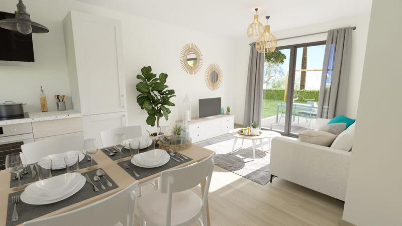 Maison - 60 m² - 3 pièces