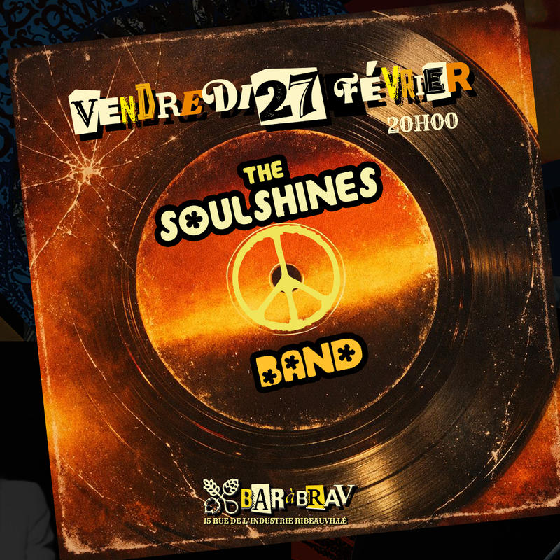 The Soulshines Band au BaRàBrav de Ribeauvillé