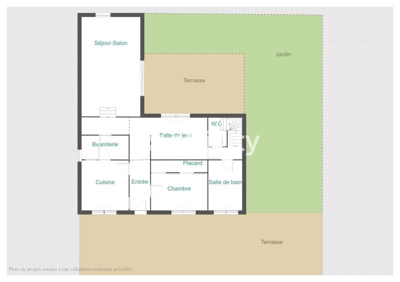 Maison - 122 m² - 6 pièces