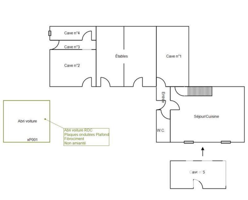 Maison de village - 90 m² - 5 pièces