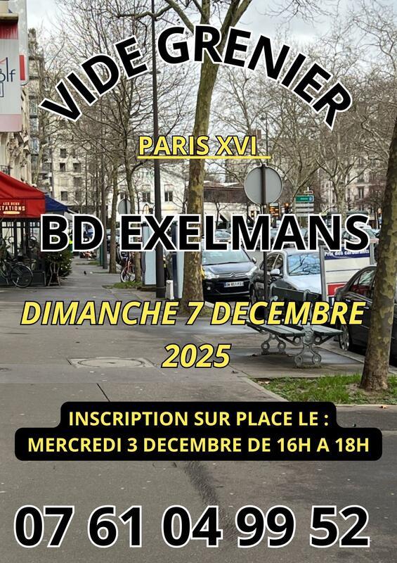 Vide grenier exelmans
