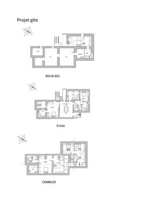 Fermette - 300 m² - 7 pièces