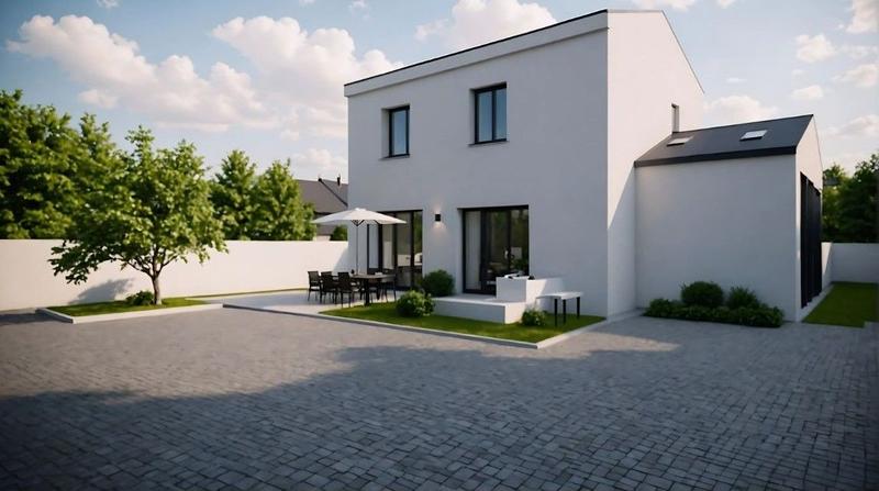 Maison - 90 m² - 5 pièces