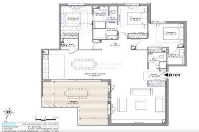 Appartement - 138 m² - 4 pièces