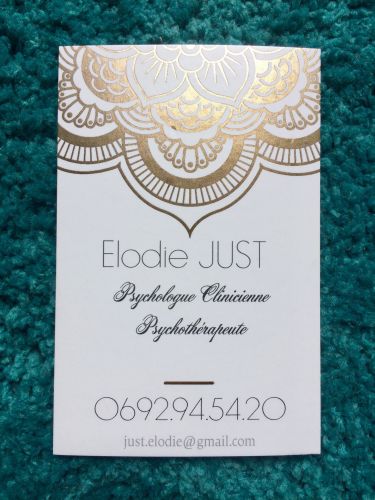 Just Elodie - Psychologue Psychothérapeute
