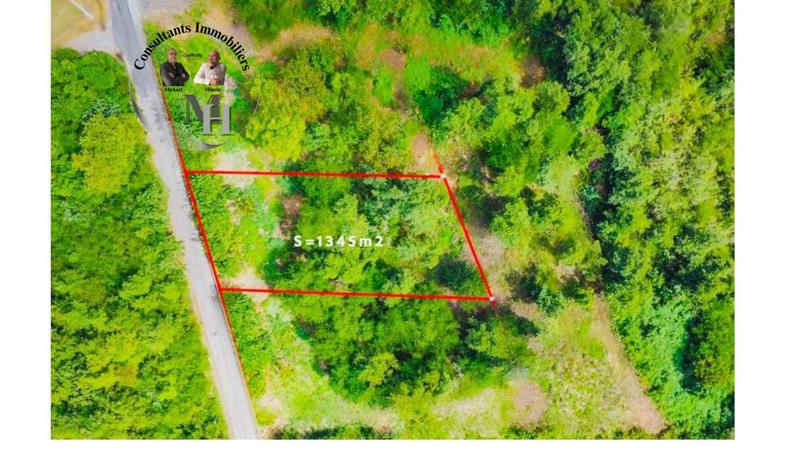 Terrain constructible - 1 345 m²