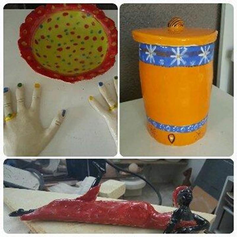 Stage de sculpture, modelage, patine, émaillage. Séance découverte.