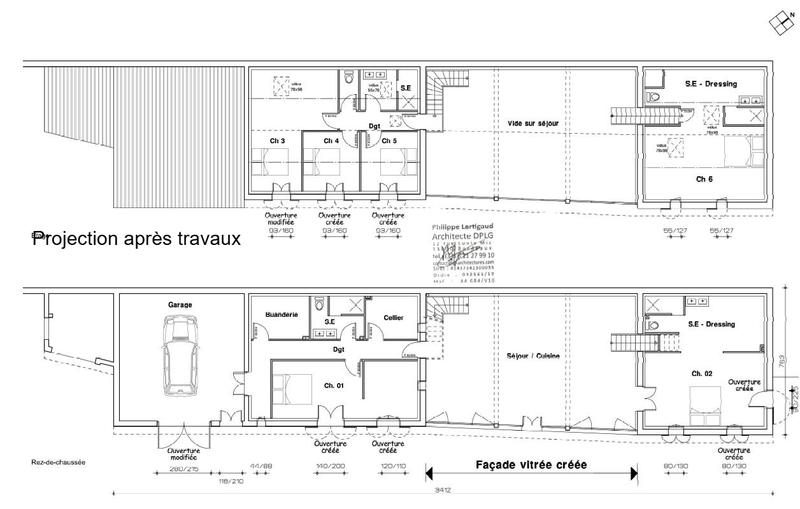 Grange - 240 m² - 3 pièces