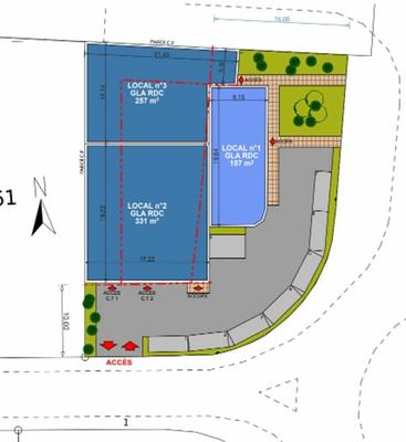 Local commercial - 251 m²