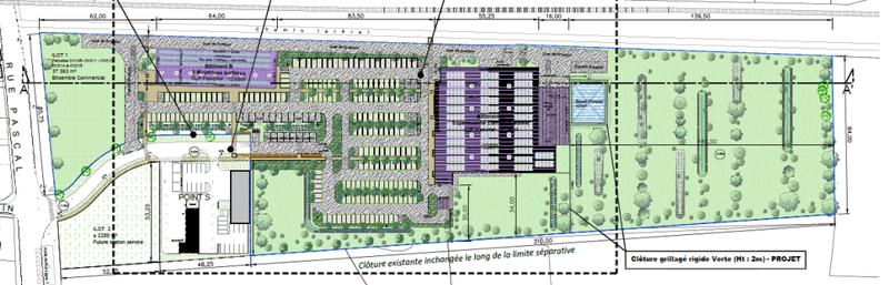 Immeuble - 1 200 m²