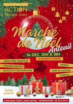 Premier marché de noël de l’association action philippe streit