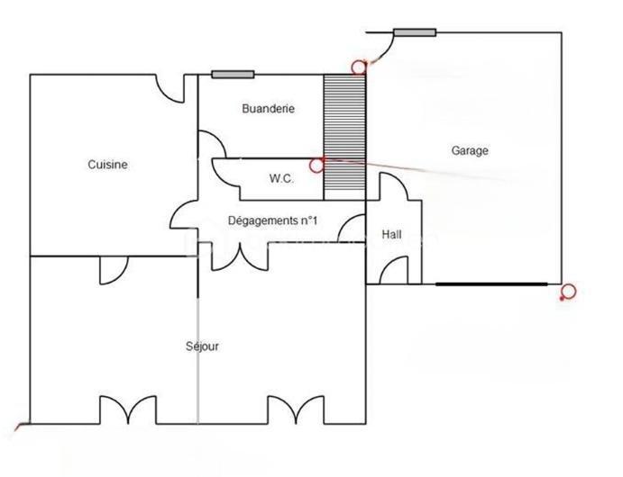 Maison - 99 m² - 5 pièces