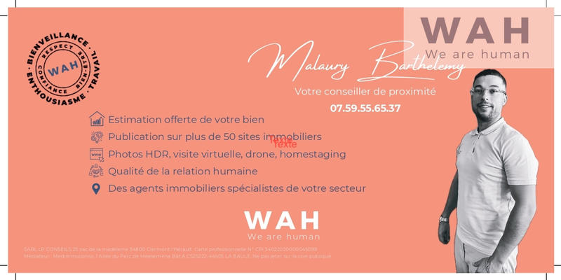 Maison de village - 111 m² - 3 pièces