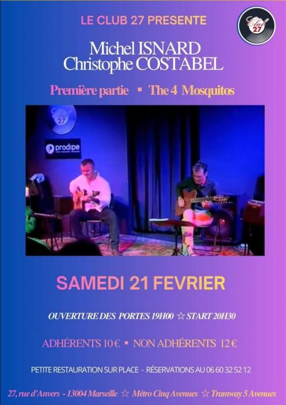 Michel Isnard et Christophe Costabel