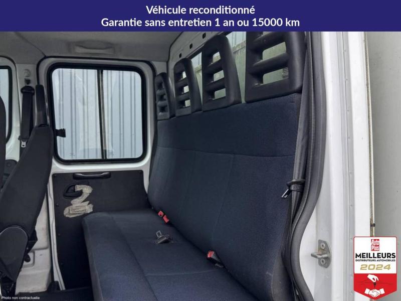 Iveco Daily 35c14 Benne Coffre Double Cabine 6 places