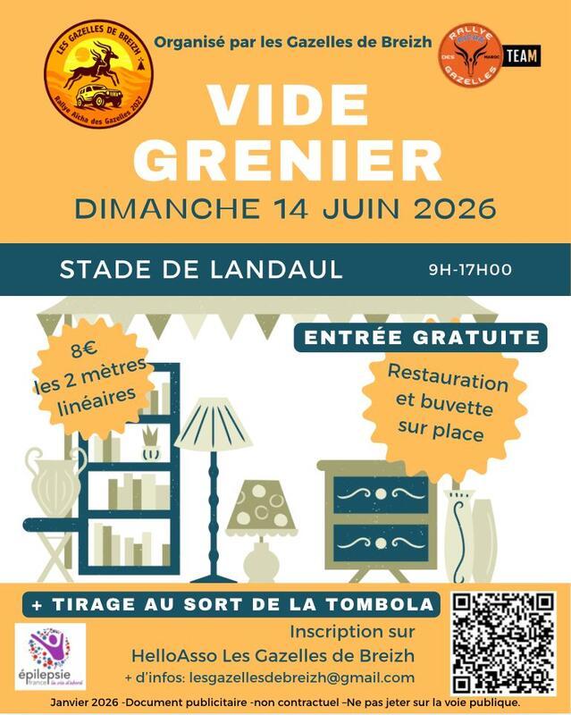 Vide grenier des gazelles de breizh