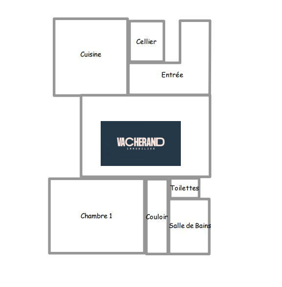 Appartement - 54 m² - 2 pièces