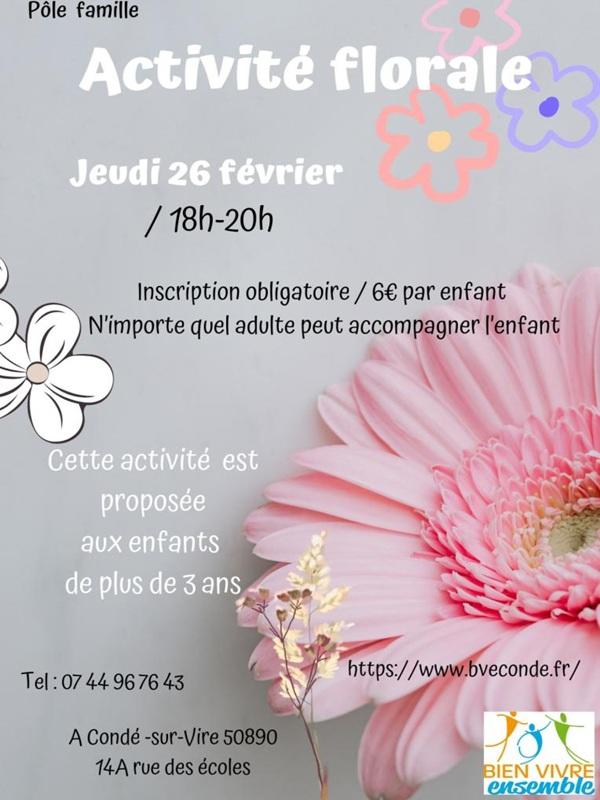 Activité florale
