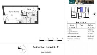 Appartement - 26 à 106 m²