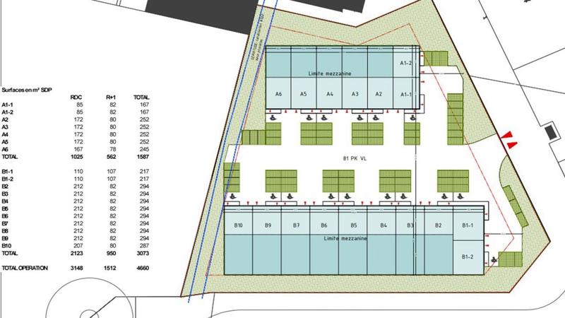 Local d'activités - 295 m²