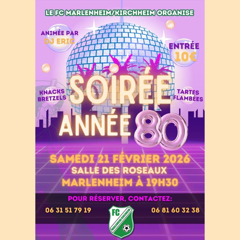 Soirée années 80