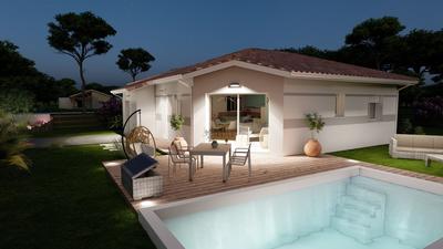 Maison - 61 m² - 3 pièces