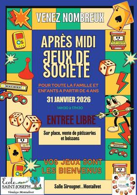Après-midi Jeux de société