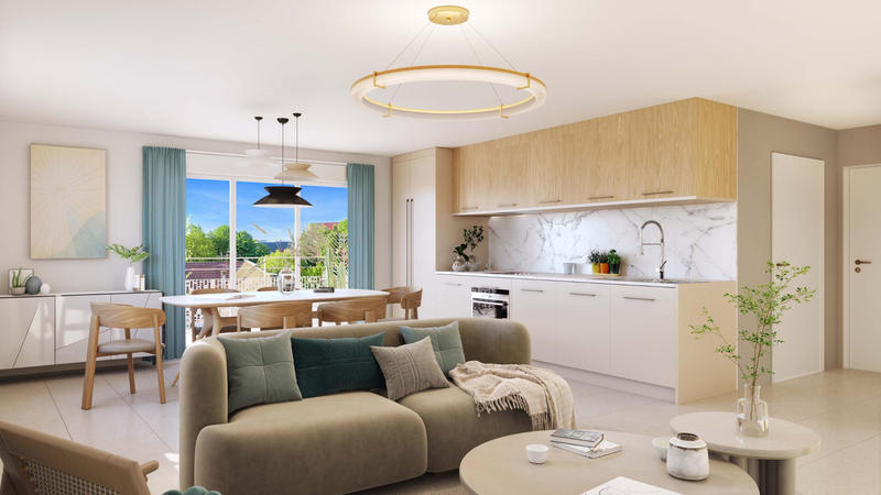 Appartement - 63 m² - 3 pièces