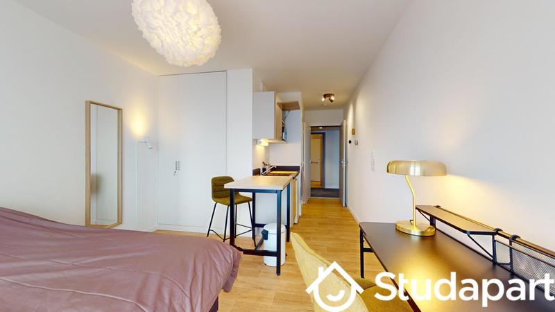 Chambre - 21 m² - 1 pièce