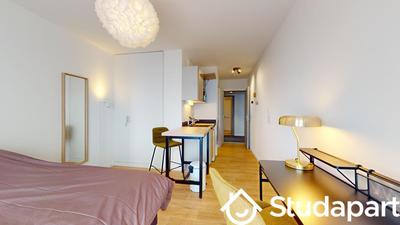 Chambre - 21 m² - 1 pièce