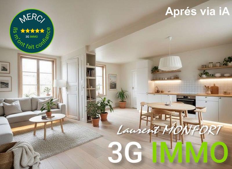 Corps de ferme - 92 m² - 4 pièces