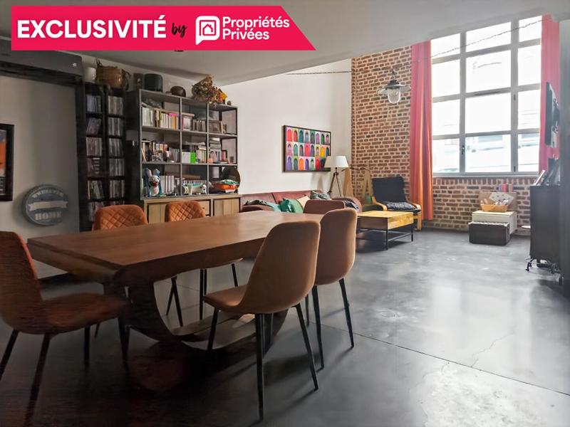 Loft - 108 m² - 5 pièces