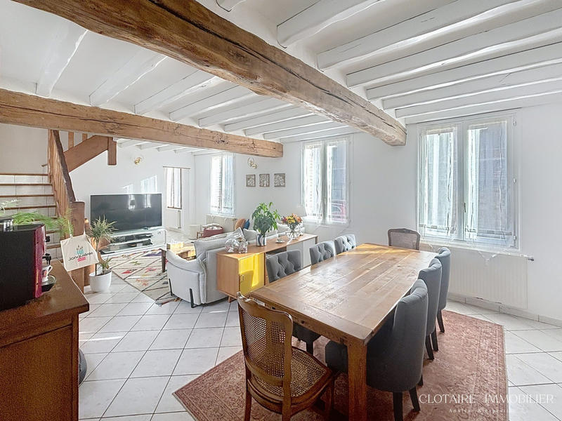 Maison ancienne - 104 m² - 6 pièces