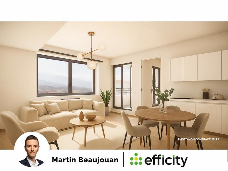 Appartement - 57 m² - 3 pièces