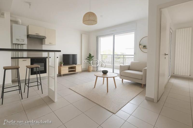 Appartement - 40 m² - 2 pièces